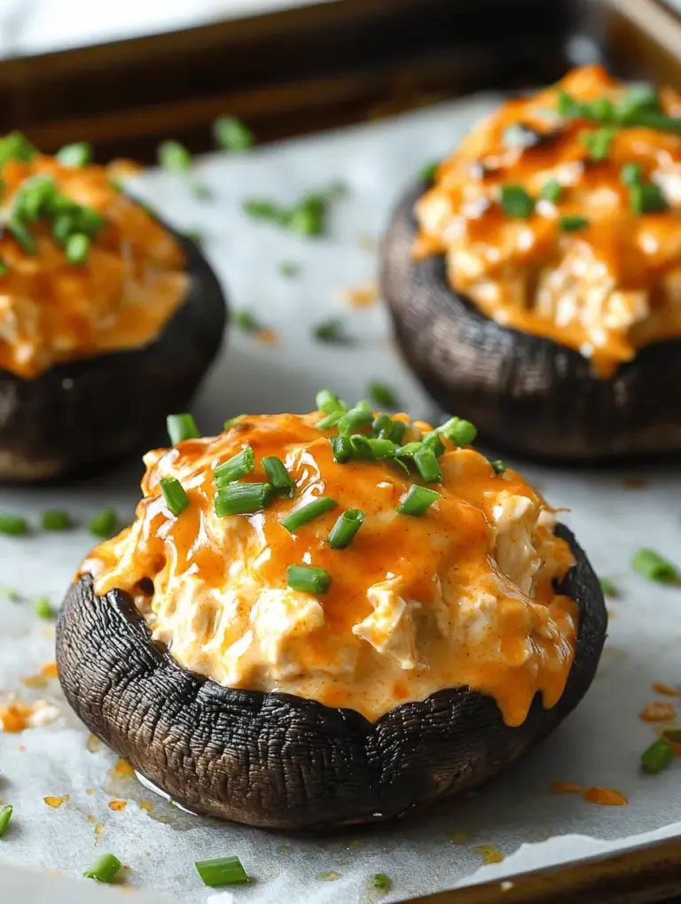 To create the perfect Buffalo Chicken Dip Stuffed Baked Mushrooms, it’s essential to understand the key ingredients that contribute to its delectable flavor and texture. Each component plays a crucial role in crafting this dish, from the choice of mushrooms to the creamy filling.