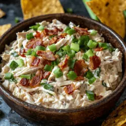 If you’re on the lookout for the perfect appetizer that’s both easy to prepare and utterly delicious, look no further than Chicken Salad Dip with Bacon & Green Onion. This crowd-pleasing dip combines the classic flavors of chicken salad with a creamy, savory twist, making it an ideal choice for gatherings, potlucks, or even a cozy night in. With its rich and satisfying texture, this dip is sure to be a hit, appealing to the taste buds of both kids and adults alike.