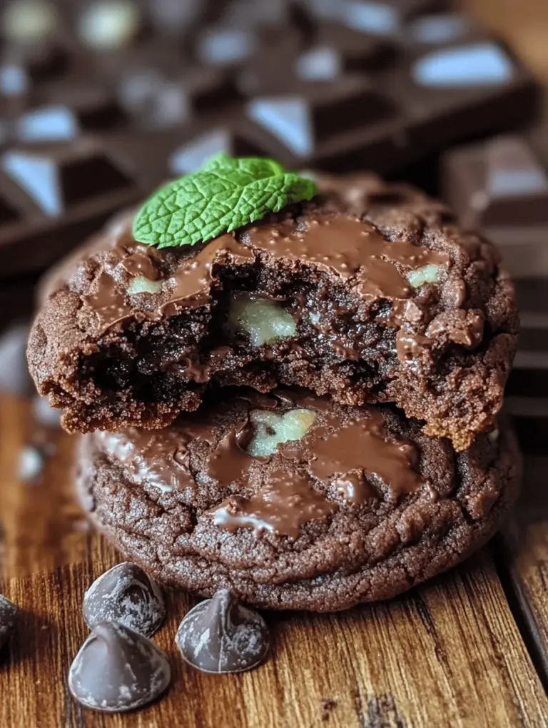 If you’re a fan of cookies that blend rich chocolate flavors with a refreshing minty twist, then Andes Mint Chocolate Cookies are sure to become a favorite in your household. These decadent treats are not only visually appealing but also deliver an irresistible combination of textures and tastes. The coolness of mint perfectly complements the deep richness of chocolate, creating a cookie that is both indulgent and refreshing. Whether you're hosting a holiday gathering, a birthday party, or simply looking for a sweet treat to enjoy with your afternoon coffee, these cookies are versatile enough to suit any occasion.