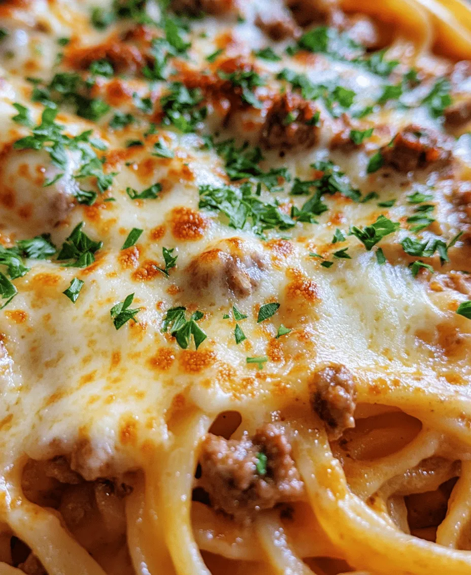 If you're searching for a dish that embodies the essence of comfort food, look no further than Cheesy Garlic Butter Linguine Pasta with Savory Ground Beef. This recipe marries al dente linguine with a rich, buttery sauce, creating a delightful blend of flavors that will tantalize your taste buds. The combination of garlic, cheese, and savory ground beef not only satisfies cravings but also brings warmth and joy to the dining table.