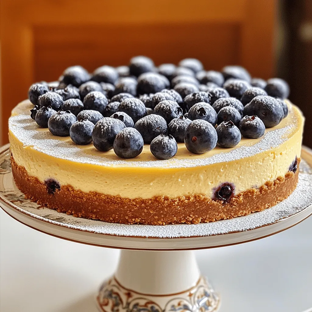 Blueberry cheesecake is a beloved dessert that brings together the rich, creamy texture of classic cheesecake with the fresh, fruity flavor of blueberries. This delightful combination not only satisfies a sweet tooth but also provides a beautiful presentation that makes it a favorite for gatherings, celebrations, and family dinners. The vivid blue hues of fresh blueberries atop a luscious cheesecake create an irresistible dessert that is sure to impress.