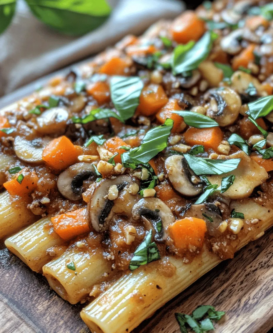 In recent years, plant-based diets have surged in popularity, transforming the culinary landscape and inviting more people to explore the vibrant world of vegan cooking. The shift toward plant-based eating is driven by a myriad of factors, including health consciousness, environmental concerns, and animal welfare. As more individuals seek satisfying meals that align with their values, it's crucial to find recipes that don't compromise on flavor or heartiness. One such delectable option is Rigatoni with Vegan Walnut Mushroom Meat Sauce—a dish that promises to delight both plant-based enthusiasts and those simply looking for a comforting meal.