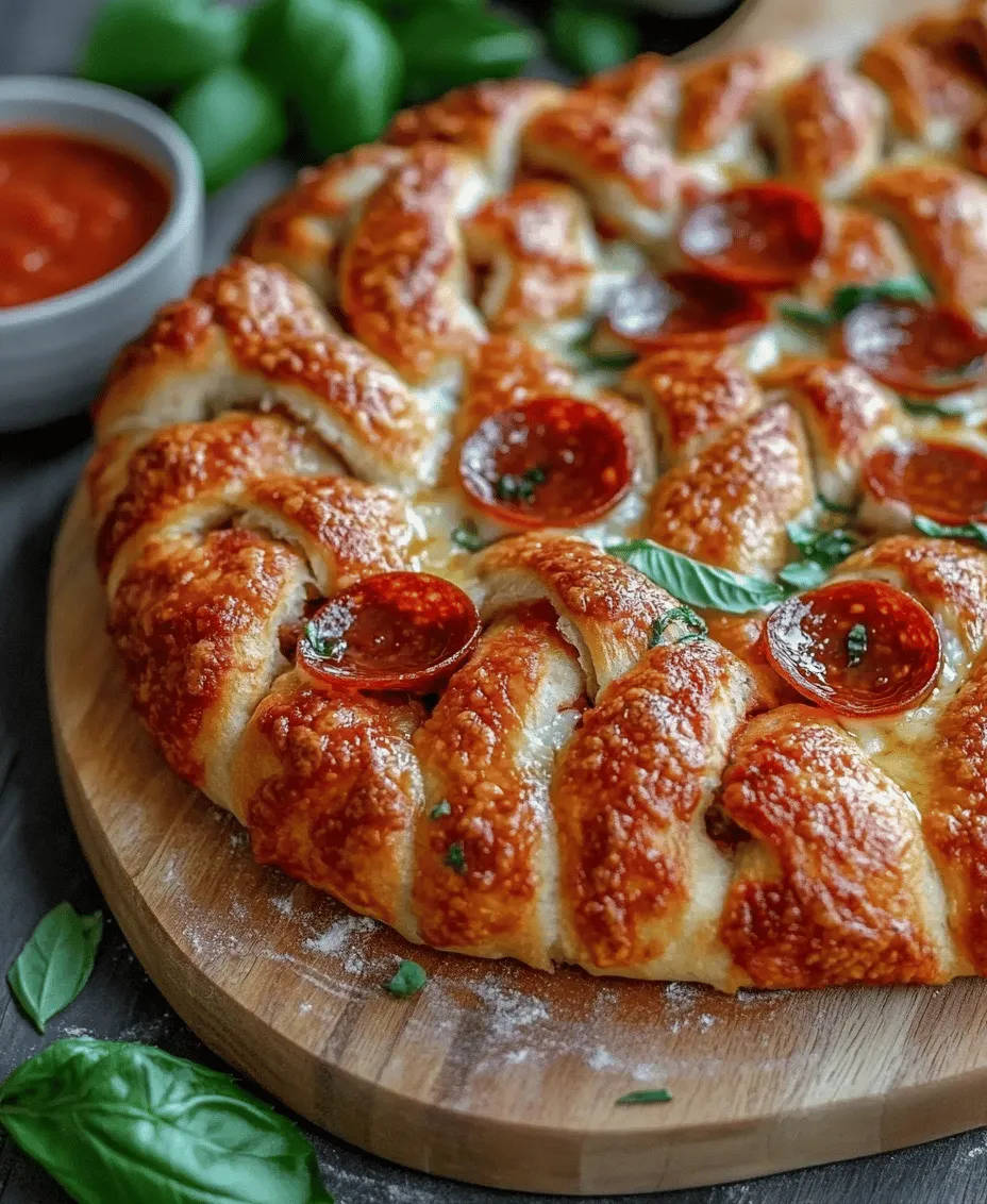 In the culinary world, few dishes have captured the hearts and appetites of people quite like pizza. This beloved meal has inspired a myriad of creative renditions, from pizza rolls to pizza-inspired casseroles. Among these delicious variations, Pull-Apart Pepperoni Pizza Bread stands out as a fun, interactive snack or appetizer perfect for sharing with family and friends. Its combination of gooey cheese, savory pepperoni, and aromatic spices, all encased in a warm, crusty bread, makes it an irresistible choice for gatherings, parties, or even a cozy night in.