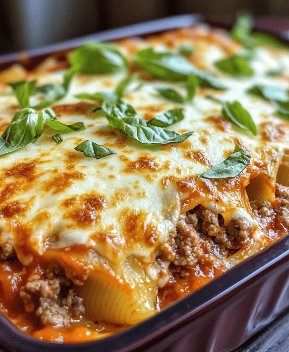 When it comes to comfort food, few dishes can compete with the rich, hearty goodness of Creamy Ricotta Beef Stuffed Shells Pasta. This delightful Italian dish combines tender pasta shells filled with a savory mixture of ground beef and creamy ricotta cheese, all topped with a delicious marinara sauce and a generous amount of melted cheese. The layers of flavor and texture make it an irresistible option for family dinners or special occasions, evoking the warm embrace of homemade cooking.