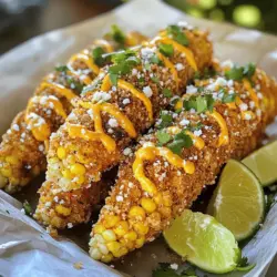 If you're searching for a dish that embodies the spirit of summer gatherings and festive celebrations, look no further than Crunchy Fiesta Fried Corn on the Cob. This delightful recipe takes the simple pleasure of corn on the cob and elevates it to a whole new level with a crispy, flavorful coating that is sure to tantalize your taste buds. Perfect for barbecues, family reunions, or as a delicious snack to enjoy on a sunny afternoon, this fried corn dish is not only easy to prepare but also a surefire hit among guests of all ages.