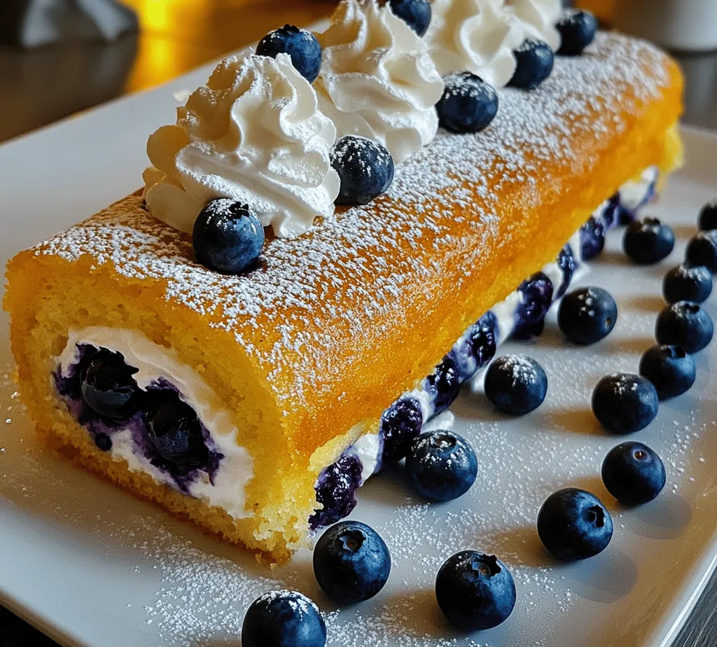 The Blueberry Roll Cake is a delightful dessert that combines the freshness of juicy blueberries with the lightness of sponge cake, making it a perfect treat for any occasion. With its vibrant colors and luscious flavors, this roll cake not only captivates the eyes but also tantalizes the taste buds. Whether you're celebrating a birthday, hosting a family gathering, or simply indulging in a sweet craving, the Blueberry Roll Cake is a versatile dessert that can elevate any event.