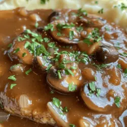 Salisbury steak is a classic comfort food that brings warmth and nostalgia to the dinner table. This hearty dish, often accompanied by rich gravy and served alongside mashed potatoes or roasted vegetables, is not only delicious but also easy to prepare. In this article, we will delve into the art of making Salisbury Steak & Gravy Delight. We will explore its origins, the ingredients that make it special, and provide a step-by-step guide to creating this mouthwatering meal. Whether you're looking to impress guests or simply enjoy a cozy night in, this recipe is sure to satisfy.