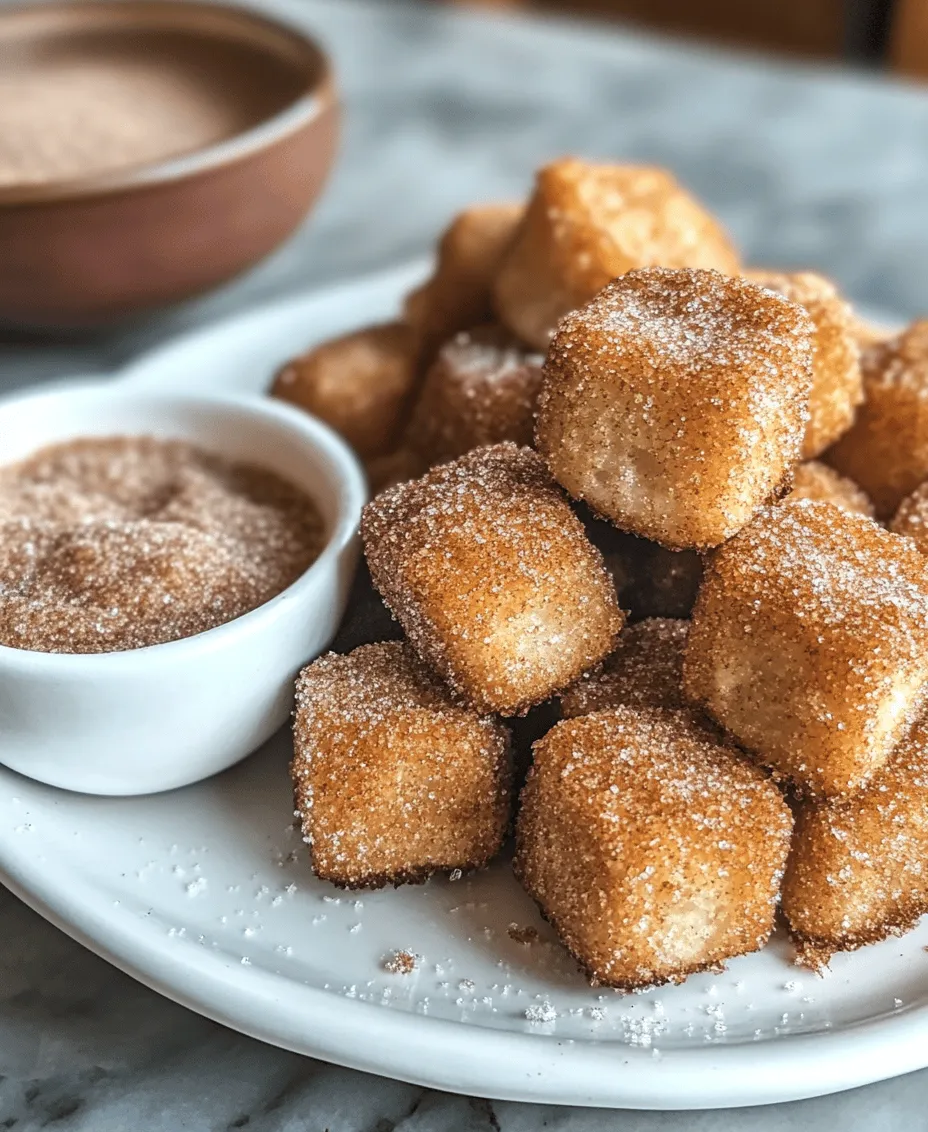 Churros, those delightful fried pastries rolled in sugar and cinnamon, have long been cherished in various cultures around the globe. Originating from Spain, they have made their way into the hearts (and stomachs) of many, evolving into a beloved snack in countries like Mexico, where they are often enjoyed with a side of rich chocolate sauce for dipping. The traditional churro is a long, tubular shape, but in recent years, the bite-sized version, known as churro bites, has become increasingly popular. These fun, smaller treats allow for easy sharing and are perfect for satisfying a sweet craving without the guilt of indulging in a full-sized dessert.