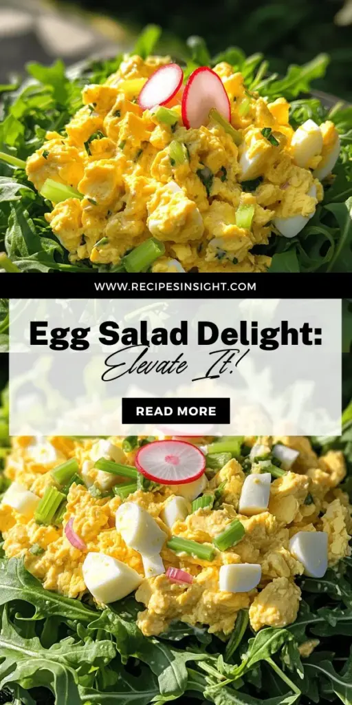 Discover the ultimate Deluxe Classic Egg Salad Recipe that takes this beloved dish to a whole new level! With creamy mayonnaise, zesty Dijon mustard, and fresh veggies, this versatile and easy egg salad is perfect for picnics, brunch, or a light lunch. Learn how to expertly prepare hard-boiled eggs and mix flavorful ingredients to create a creamy delight. Click through to explore our step-by-step guide and enjoy this timeless staple today!