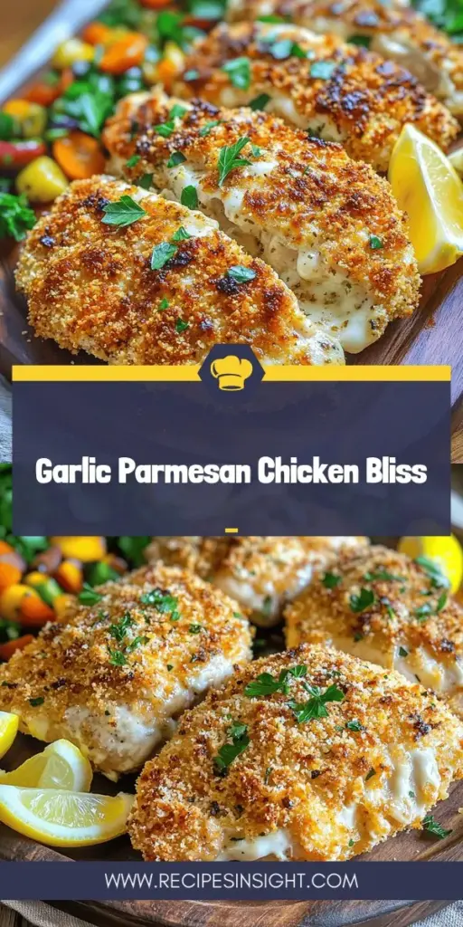 Elevate your weeknight dinners with this Easy Garlic Parmesan Crusted Chicken Recipe! This flavorful dish combines tender chicken breasts with a crunchy, cheesy crust that’s sure to impress. With simple ingredients and straightforward steps, you can create a satisfying meal that your whole family will love. Don’t miss out on this delicious recipe—click through to explore the step-by-step instructions and start cooking today!