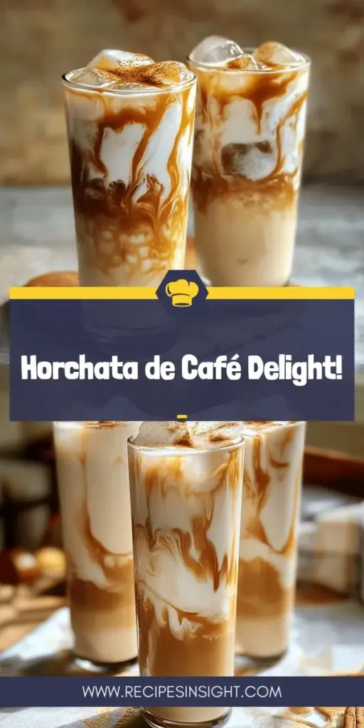 Discover the irresistible Horchata de Café recipe, a delightful fusion of creamy traditional horchata and rich coffee flavors. Perfect for coffee lovers and cultural enthusiasts, this refreshing drink is easy to make at home. From essential ingredients to serving suggestions, learn how to craft this crowd-pleaser that celebrates Latin American traditions. Click through to explore the full recipe and start your delicious journey today!