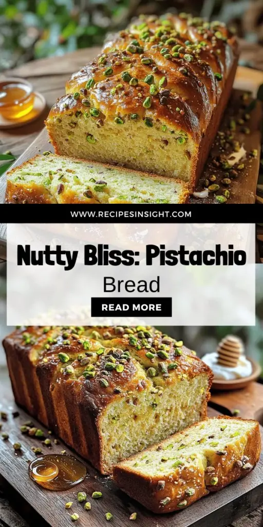 Discover the deliciousness of Pistachio Nut Bread with our complete baking guide! This nutty loaf blends sweet and savory flavors, making it perfect for breakfast, snacks, or desserts. Learn about essential ingredients, step-by-step instructions, and tips for achieving the perfect texture. Elevate your baking skills and treat your taste buds—click through to explore these irresistible recipes and create your own homemade delight today!