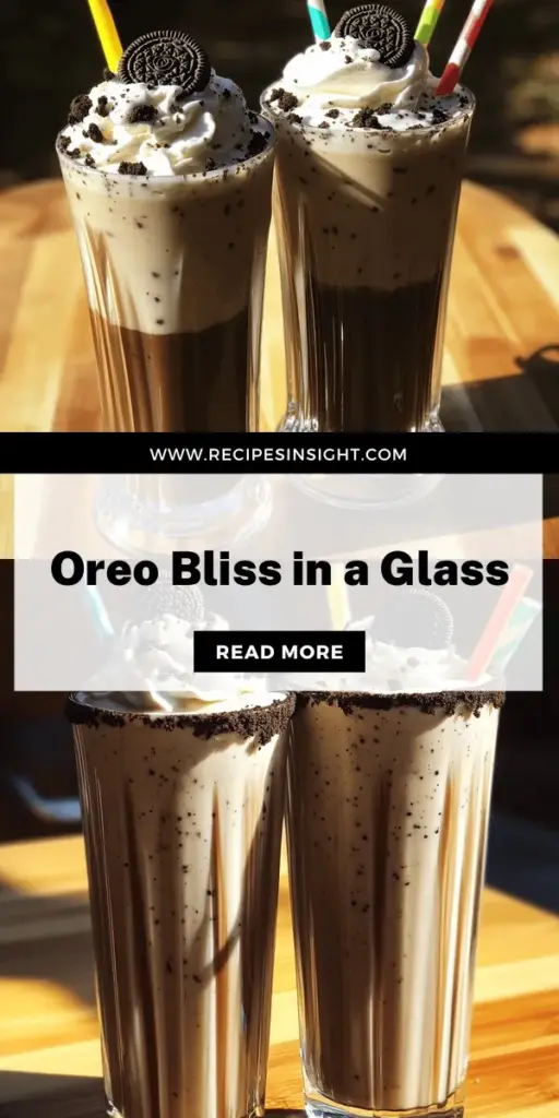 Indulge in the ultimate treat with the Oreo Bliss Milkshake, a creamy dream for cookie lovers! This easy recipe combines crunchy Oreo cookies with velvety vanilla ice cream, creating a deliciously satisfying shake perfect for any occasion. Whether you're cooling off on a hot day or celebrating a cozy night in, this indulgent milkshake is sure to please everyone. Click through to explore the full recipe and take your dessert game to the next level!