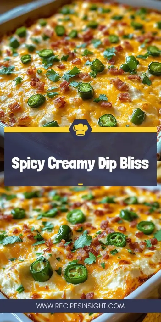 Looking for a delicious and easy appetizer that will impress your guests? Try this Creamy Jalapeño Popper Dip Recipe! Perfect for any gathering, this dip combines a rich blend of cream cheese, cheddar, and spicy jalapeños for a flavor explosion. It's simple to prepare and pairs wonderfully with tortilla chips or fresh veggies. Click through to discover the full recipe and tips to elevate your next event with this crowd-pleasing delight!