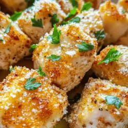 If you're searching for a quick and delectable dish that will tantalize your taste buds, look no further than Air Fryer Garlic Parmesan Chicken Skewers. This recipe combines succulent chicken breast pieces marinated in a flavorful garlic and Parmesan mixture, then cooked to perfection in an air fryer. It’s not just a meal; it's an experience that offers the perfect balance of flavor and texture. The appeal of this dish lies not only in its mouthwatering taste but also in its simplicity and health benefits, making it an ideal choice for busy weeknights or casual gatherings with friends.