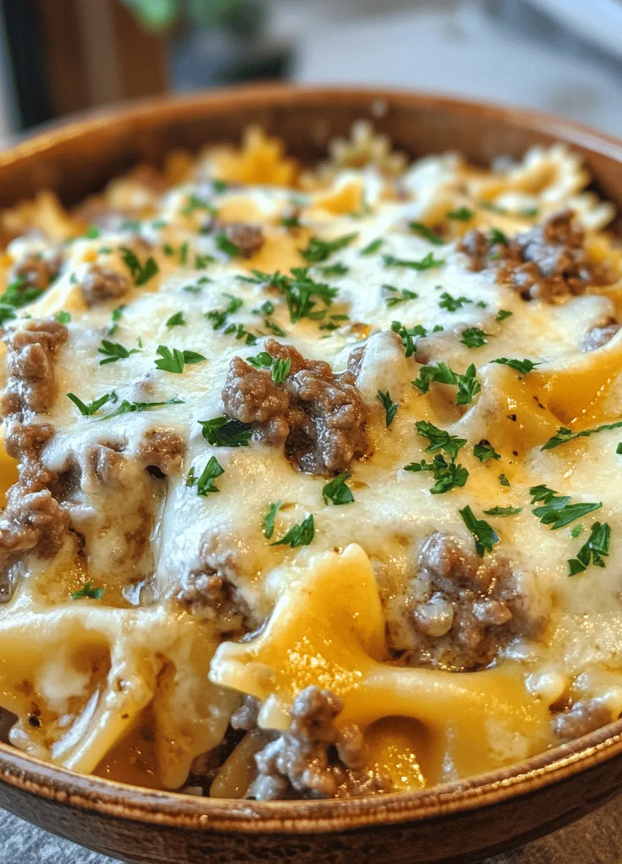 The success of any recipe lies in the quality and combination of its ingredients. For Creamy Beef and Bowtie Pasta, each component plays a vital role in building flavor and texture.