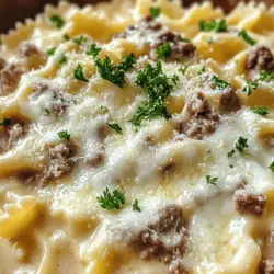 The success of any recipe lies in the quality and combination of its ingredients. For Creamy Beef and Bowtie Pasta, each component plays a vital role in building flavor and texture.