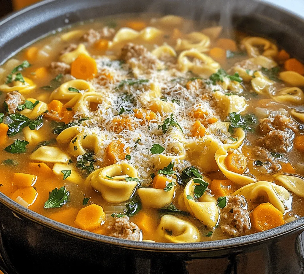 As the chill of autumn settles in and winter approaches, the desire for warm, comforting meals becomes paramount. One dish that embodies this cozy feeling is the delightful sausage tortellini soup. This heartwarming bowl of goodness is not just a meal; it's a comforting hug on a cold day, combining the richness of Italian sausage with the satisfying texture of tortellini, all enveloped in a savory broth.