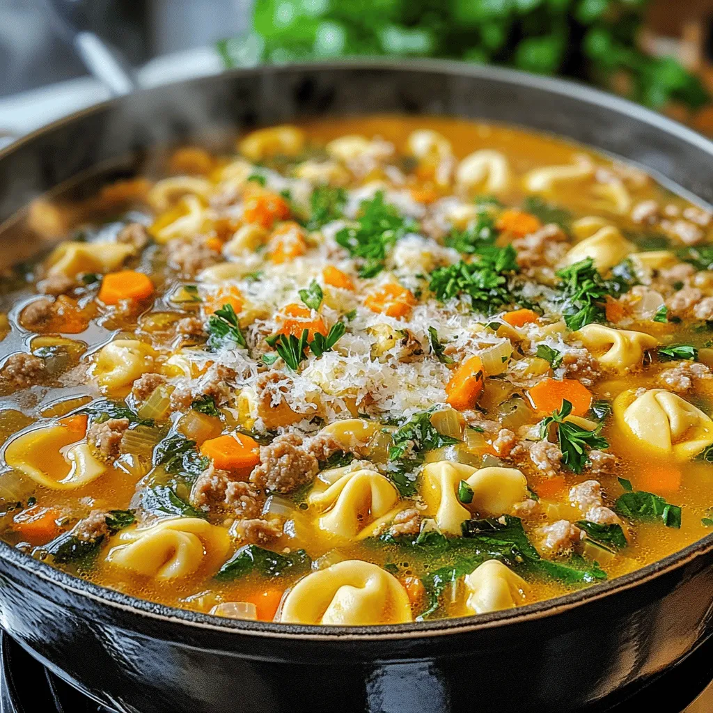 As the chill of autumn settles in and winter approaches, the desire for warm, comforting meals becomes paramount. One dish that embodies this cozy feeling is the delightful sausage tortellini soup. This heartwarming bowl of goodness is not just a meal; it's a comforting hug on a cold day, combining the richness of Italian sausage with the satisfying texture of tortellini, all enveloped in a savory broth.