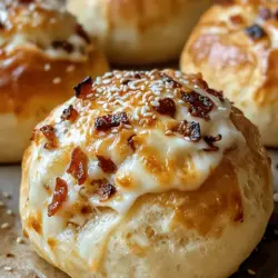 Imagine a delightful appetizer that combines the crispy goodness of bacon with the gooey richness of melted cheese, all tucked within a soft, buttery biscuit. Baked Bacon Stuffed Cheese Bombs are just that—a mouthwatering creation that’s perfect for any occasion. Whether you’re hosting a lively party, cheering for your favorite team on game day, or simply looking to impress family at your next gathering, these cheesy delights are sure to be a hit.