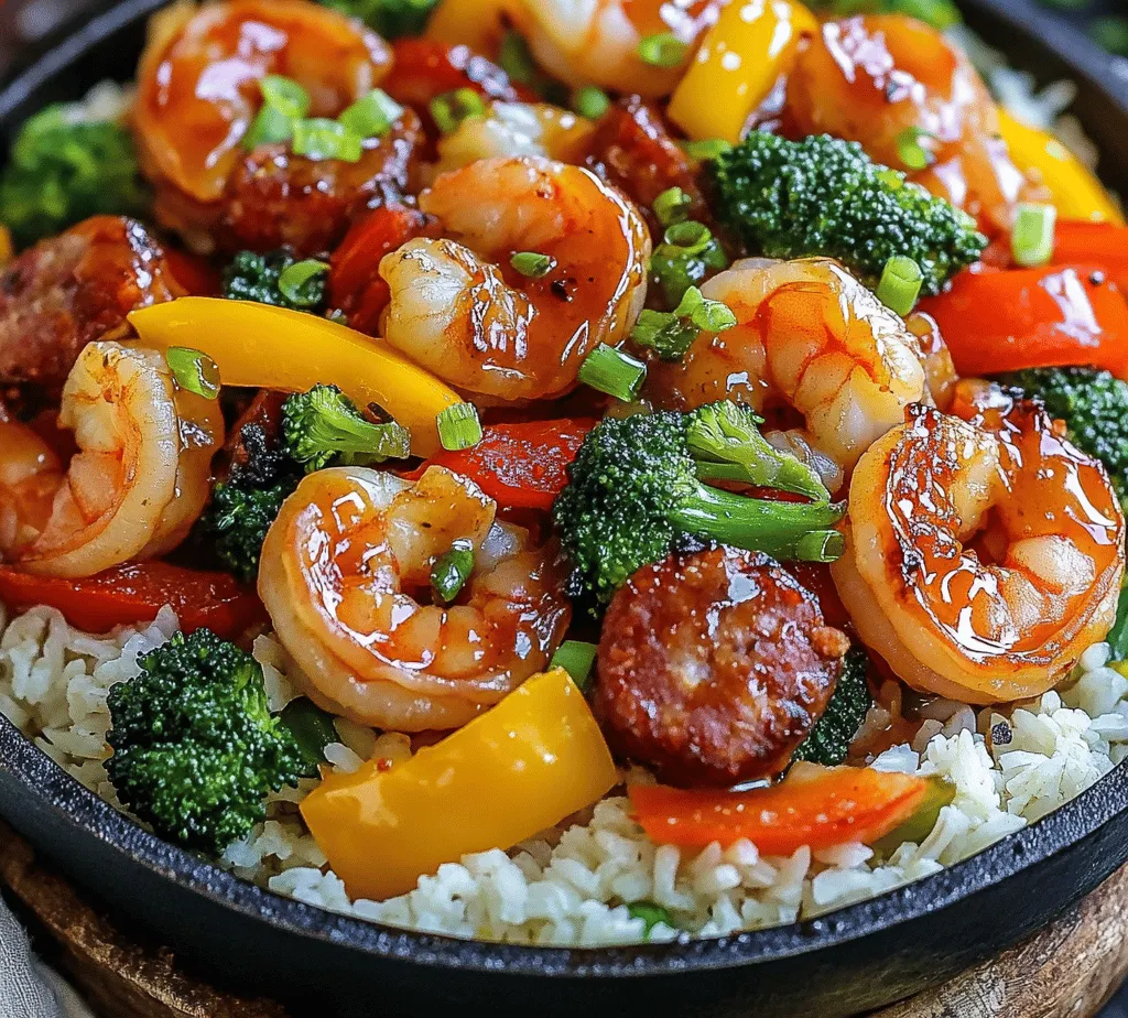 In the fast-paced world we live in today, finding time to prepare healthy meals can often feel like a daunting task. This is where the recipe for Easy Honey Garlic Shrimp with Sausage & Veggies comes to the rescue. This dish not only tantalizes your taste buds but also caters to a busy lifestyle, allowing you to whip up a nutritious and delicious meal in no time. Combining succulent shrimp, savory sausage, and vibrant vegetables, this recipe is a perfect blend of flavor, nutrition, and convenience.