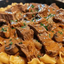 Beef stroganoff is a dish that has stood the test of time, captivating the hearts (and stomachs) of food lovers around the world. Originating from Russia in the 19th century, this classic comfort food has evolved into a beloved staple in many households. Creamy, rich, and filled with tender strips of beef, stroganoff offers a delightful blend of flavors that makes it perfect for cozy dinners and family gatherings alike.