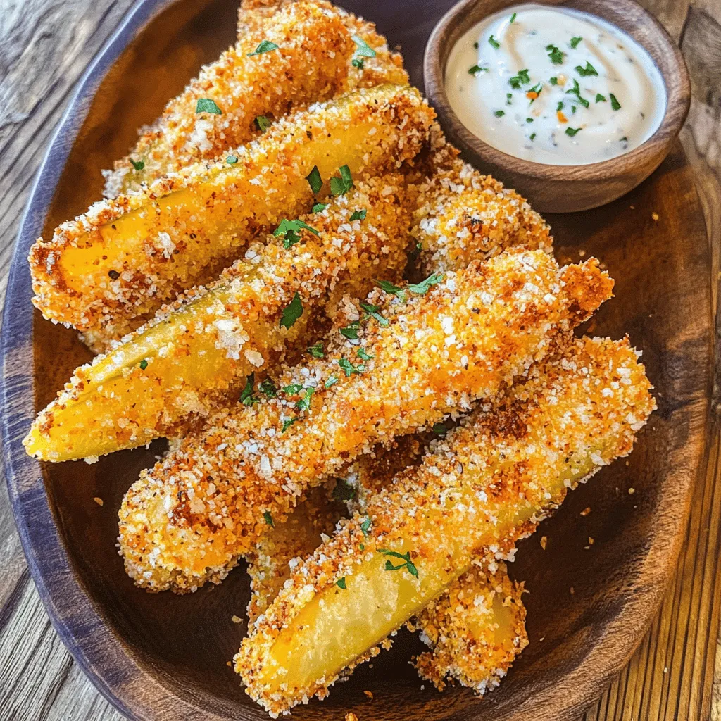 Fried pickles have surged in popularity over the years, emerging as a beloved snack and appetizer in various dining settings, from casual bars to upscale restaurants. The delightful juxtaposition of tangy pickles and a crispy, golden coating creates a sensory experience that appeals to many. Among these, the Crunchy Dill Delight Fried Pickles stand out with their unique blend of flavors and textures, delivering a punch of dill and a satisfying crunch in every bite.