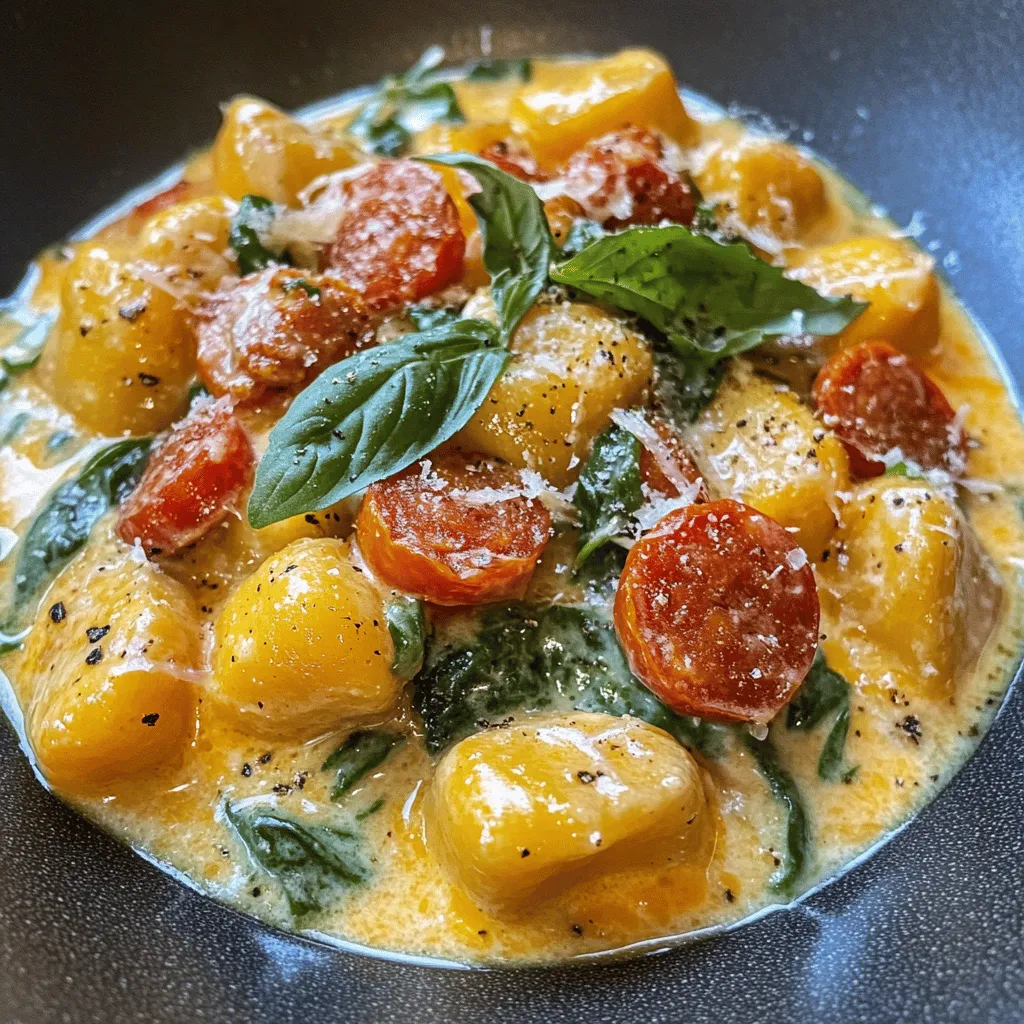 If you're looking for a comforting, flavorful meal that delights the senses, creamy chorizo gnocchi should be at the top of your list. This dish combines the pillowy softness of gnocchi with the rich, smoky flavor of chorizo, all enveloped in a luscious cream sauce. Perfect for a weeknight dinner or a special occasion, this recipe is sure to impress with its harmony of textures and tastes.