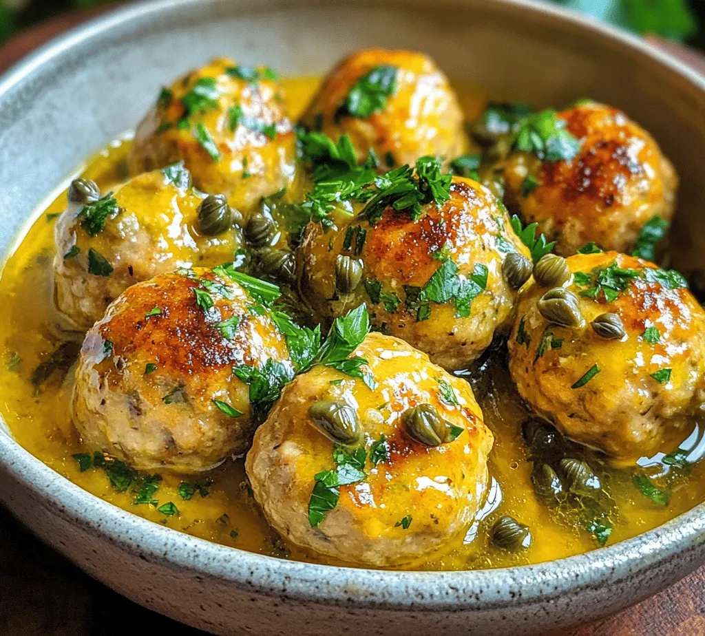 The success of any recipe lies in its ingredients, and for Zesty Chicken Meatballs in Piccata Sauce, each component plays a vital role in creating the dish's signature flavor. Let’s dive deeper into the key ingredients that make this dish shine.