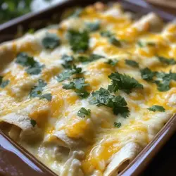 Enchiladas are a beloved staple in Mexican cuisine, cherished for their versatility and comforting flavors. This traditional dish captures the essence of home-cooked meals, often bringing families together around the dinner table. As you delve into the world of enchiladas, you'll discover countless variations, each reflecting regional ingredients and personal tastes. Among these, Cheesy White Chicken Enchiladas stand out as a delightful fusion of creamy textures and savory flavors, making them a family favorite.