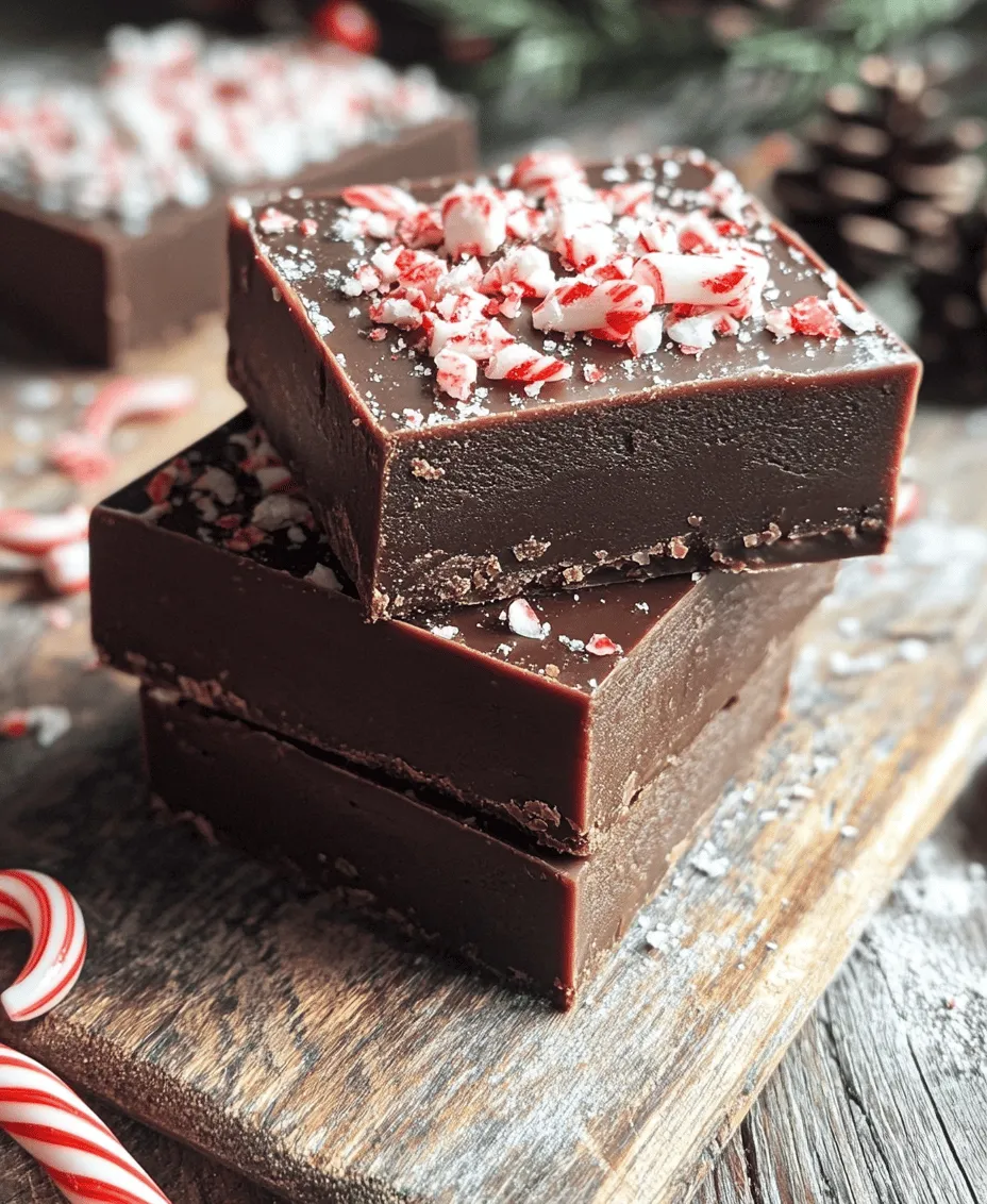 As the holiday season approaches, the air fills with the delightful scents of spices, baked goods, and sweet treats. Among these festive favorites is peppermint fudge, a classic confection that captures the essence of the holidays in every bite. This creamy, rich dessert is not only a staple at holiday gatherings but also makes for an excellent homemade gift for friends and family. Whether you plan to serve it at parties, share it as a thoughtful present, or indulge in its rich flavors yourself, Peppermint Fudge Delight is a must-try recipe that will surely become a cherished tradition.