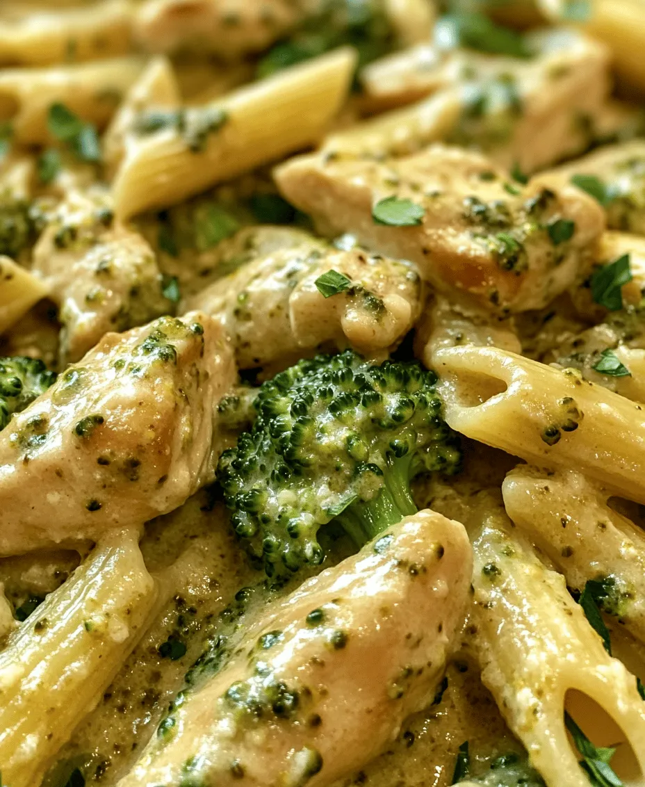 Creamy Broccoli and Chicken Penne is a comforting and satisfying dish that combines the richness of cream, the heartiness of chicken, and the vibrant crunch of broccoli. Whether you're serving it for a family dinner or preparing a quick meal for yourself, this recipe ticks all the boxes for flavor, texture, and nutritional value. The creamy sauce envelops the penne pasta, providing a delightful contrast to the tender chicken and fresh broccoli, making each bite a harmonious blend of taste and satisfaction.