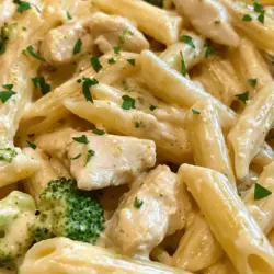 Creamy Broccoli and Chicken Penne is a comforting and satisfying dish that combines the richness of cream, the heartiness of chicken, and the vibrant crunch of broccoli. Whether you're serving it for a family dinner or preparing a quick meal for yourself, this recipe ticks all the boxes for flavor, texture, and nutritional value. The creamy sauce envelops the penne pasta, providing a delightful contrast to the tender chicken and fresh broccoli, making each bite a harmonious blend of taste and satisfaction.