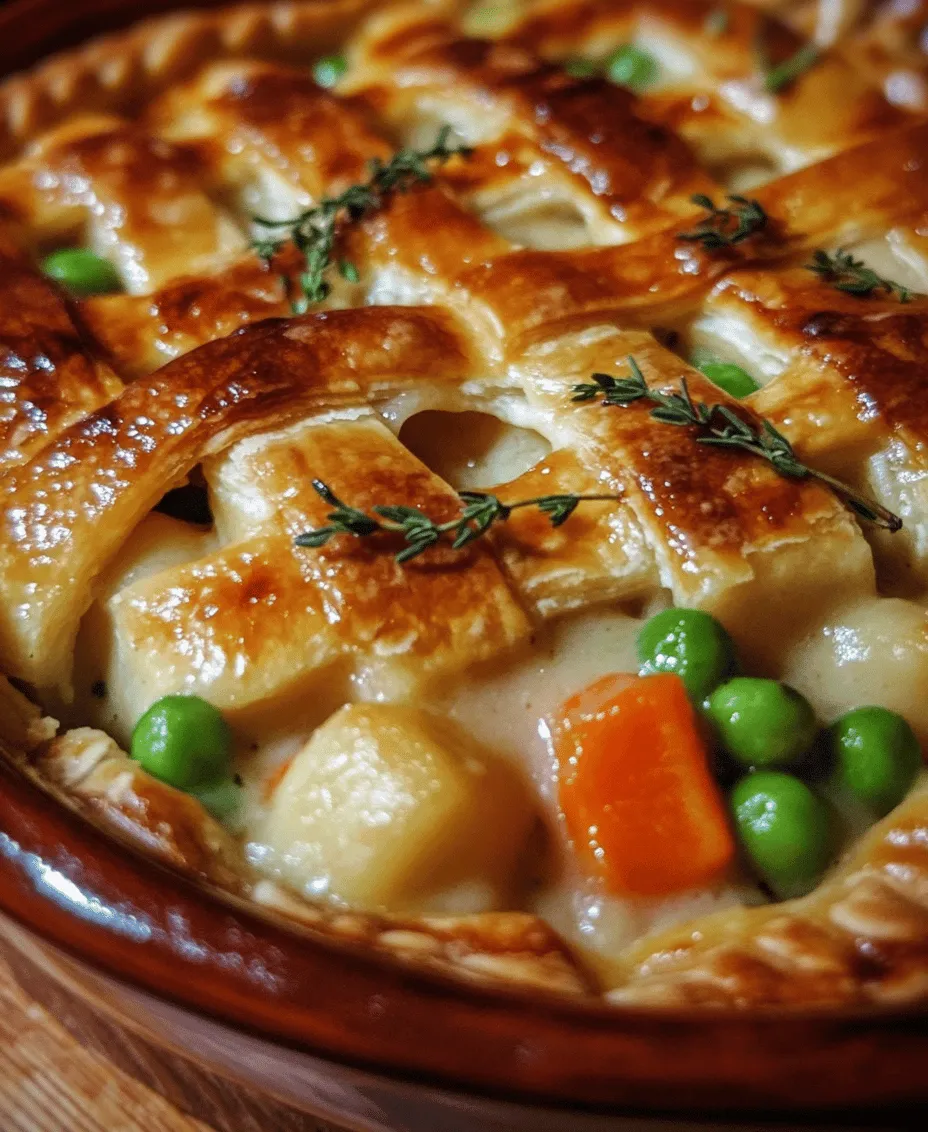 There's something undeniably comforting about a pot pie. Perhaps it's the golden-brown crust that encases a warm filling, or the aromatic blend of chicken, vegetables, and savory sauce that fills the air as it bakes. Regardless of the reason, pot pies have a unique ability to evoke feelings of nostalgia and contentment. They're often associated with family gatherings and cozy evenings at home, making them a staple in many households.