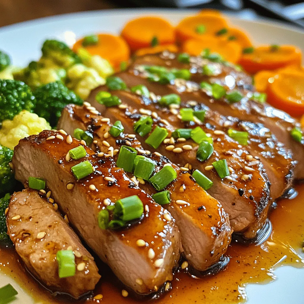 If you're looking for a dish that marries the sweetness of honey with the savory flavors of garlic, look no further than honey garlic pork tenderloin. This delightful recipe not only tantalizes your taste buds but also offers an inviting aroma that fills your kitchen, making it the perfect centerpiece for family dinners or special occasions. The tender, juicy pork combined with a rich, flavorful glaze is a surefire way to impress your guests or treat your family to a delicious meal without spending hours in the kitchen.