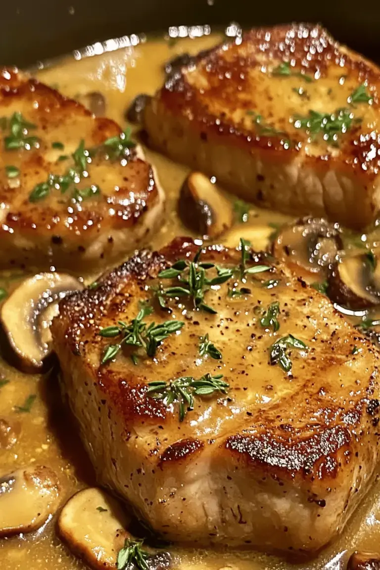 When it comes to comfort food, few dishes can rival the savory delight of pork chops topped with creamy mushroom gravy. This classic recipe encapsulates the essence of hearty home-cooked meals, combining succulent pork chops with a rich, flavorful sauce that elevates the dish to new heights. The combination of tender meat and umami-packed gravy makes this dish not only a crowd-pleaser but also a versatile option perfect for both weeknight dinners and special occasions.