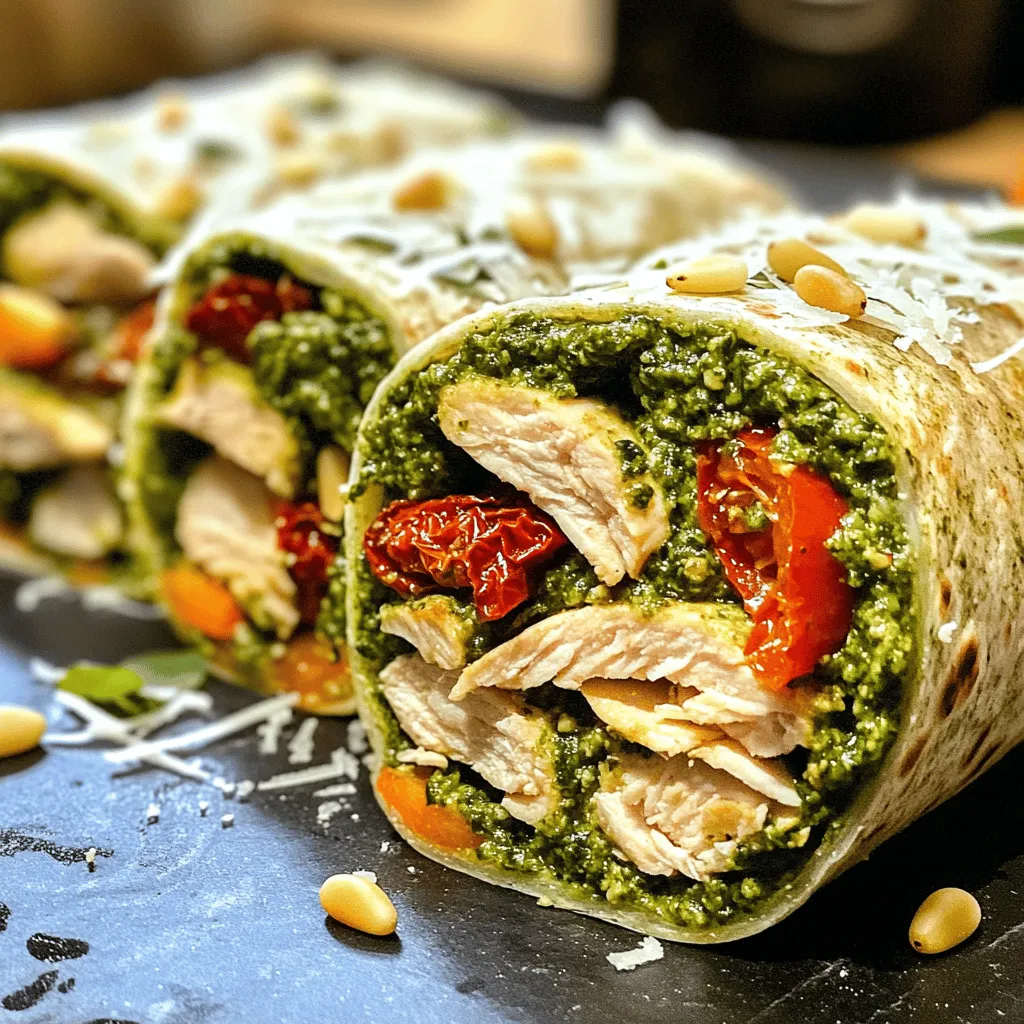 In the ever-evolving landscape of modern cuisine, wraps have emerged as a beloved staple for their versatility, convenience, and ability to cater to a variety of dietary preferences. Whether you’re on the go, looking for a quick lunch, or planning a family dinner, wraps offer an easy way to combine flavors and ingredients into a single, satisfying meal. Among the many delicious variations, Chicken Pesto Wraps stand out as a particularly healthy and flavorful option that’s sure to please a crowd.