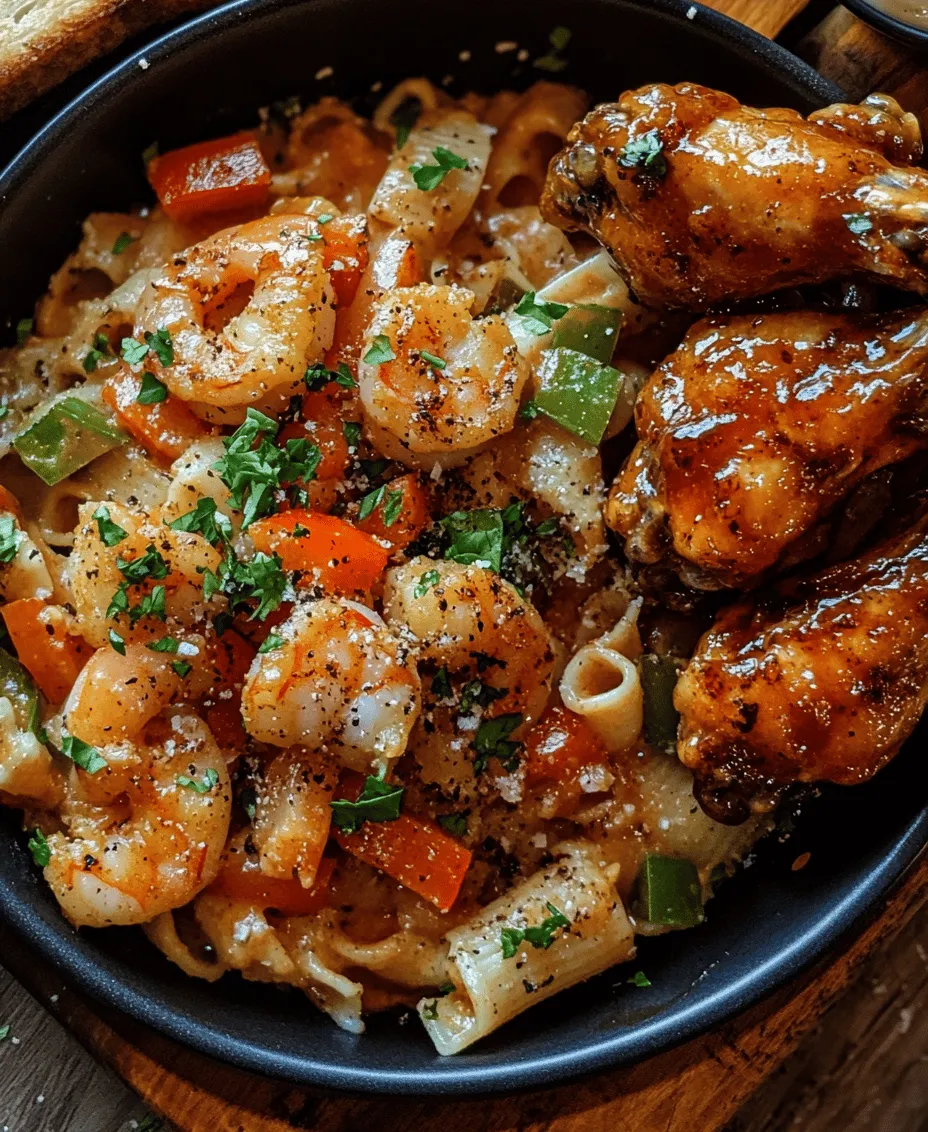 Explore the vibrant flavors of the South with our Cajun Duo Delight, a delightful combination of Cajun Chicken and Shrimp over pasta, paired with sweet and savory Honey Garlic Wings, and complemented by crispy Texas Toast. This meal is perfect for gatherings or a family dinner, providing a hearty and satisfying experience that brings everyone together around the table. In this article, we will dive into the details of each component of the dish, offering insights into the ingredients, cooking techniques, and the rich culinary heritage behind Cajun cuisine.