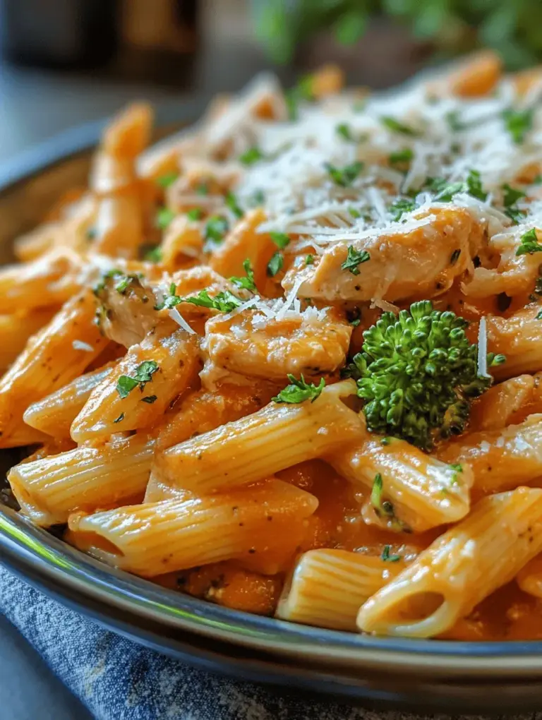 When it comes to comfort food, few dishes hit the mark quite like a creamy pasta. Introducing our Creamy Broccoli and Chicken Penne, a delightful recipe that combines tender chicken, vibrant broccoli, and al dente penne pasta enveloped in a rich and creamy sauce. This dish is not just a feast for the eyes; it’s also a wholesome meal that caters to the taste buds and provides numerous nutritional benefits, making it an ideal choice for families and busy professionals alike.