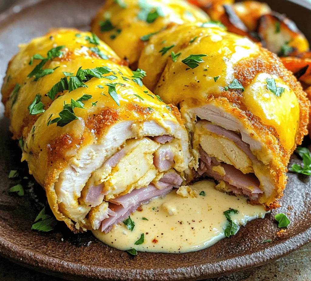 Chicken Cordon Bleu is a timeless classic that has captivated the hearts and palates of food lovers for decades. This elegant dish, traditionally made with chicken breasts wrapped around ham and Swiss cheese, is not just a meal but a culinary experience that often graces the tables of family dinners, holidays, and special occasions. The crispy exterior combined with the savory filling creates a delightful contrast that is hard to resist. However, today we’re taking this beloved recipe a step further by introducing a creamy twist that enhances both flavor and texture, resulting in a dish that is as indulgent as it is satisfying.