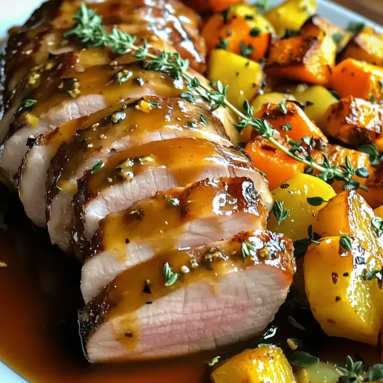 If you're looking to elevate your dinner table with a dish that strikes the perfect balance between sweet and tangy, look no further than Maple Mustard Pork Tenderloin. This dish combines the rich, savory flavor of pork with the delightful sweetness of maple syrup and the sharp piquancy of Dijon mustard, creating a harmonious flavor profile that tantalizes the taste buds. Pork tenderloin, renowned for its versatility and tenderness, is a favorite among chefs and home cooks alike. Whether you’re preparing a cozy weeknight dinner or impressing guests at a special gathering, this recipe is sure to become a staple in your culinary repertoire.