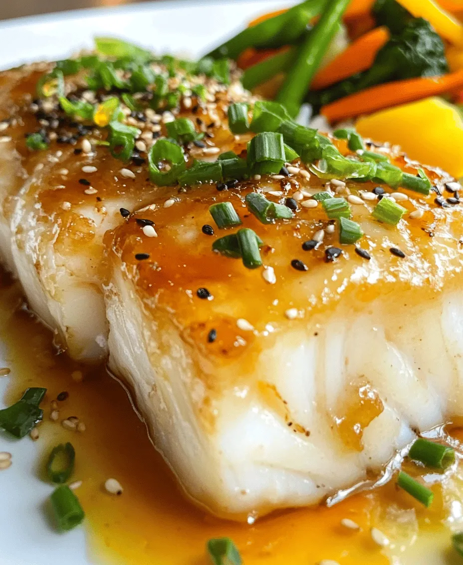 If you're looking to impress your family or guests with a dish that embodies both simplicity and flavor, look no further than ginger soy glazed cod. This delightful recipe combines the tender, flaky texture of cod with a savory-sweet marinade that bursts with flavor. The harmony of fresh ginger, garlic, and soy sauce creates an umami-rich experience that will awaken your taste buds and leave everyone asking for seconds.