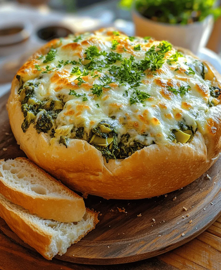 Stuffed bread recipes have gained immense popularity in recent years, captivating food lovers with their comforting, indulgent nature. Among the myriad of variations available, Spinach & Artichoke Stuffed Bread stands out as a delectable appetizer or snack that is sure to tantalize your taste buds. This dish combines a medley of flavors and textures, transforming simple ingredients into an unforgettable culinary experience.