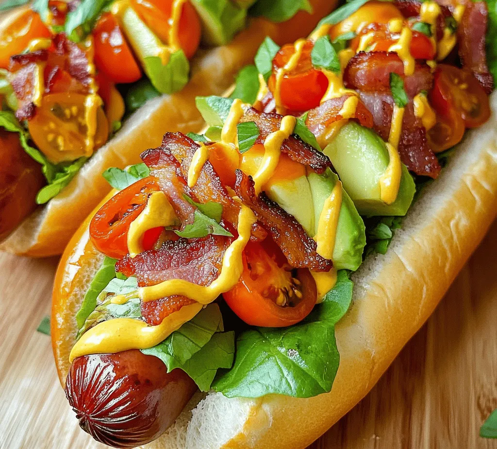 Hot dogs have long held a beloved place in American cuisine, celebrated for their convenience and versatility. Whether grilled at a summer barbecue, steamed at a ballpark, or sautéed for a quick weeknight meal, these savory sausages appeal to a wide range of palates. But what if we told you that you could elevate this classic comfort food to gourmet status? Enter the Gourmet BLT Hot Dog—a delightful fusion that combines the quintessential flavors of a BLT sandwich (Bacon, Lettuce, Tomato) with the satisfying crunch of a hot dog.