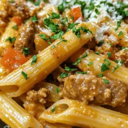 If you’re looking for a dish that combines comfort, flavor, and ease of preparation, look no further than the Easy and Delicious Creamy Cajun Sausage Pasta. This delightful meal is a fusion of creamy goodness and robust Cajun spices, making it a perfect choice for weeknight dinners or gatherings with friends and family. Whether you are a busy parent, a college student, or someone who simply enjoys a hearty meal without spending hours in the kitchen, this recipe checks all the boxes.