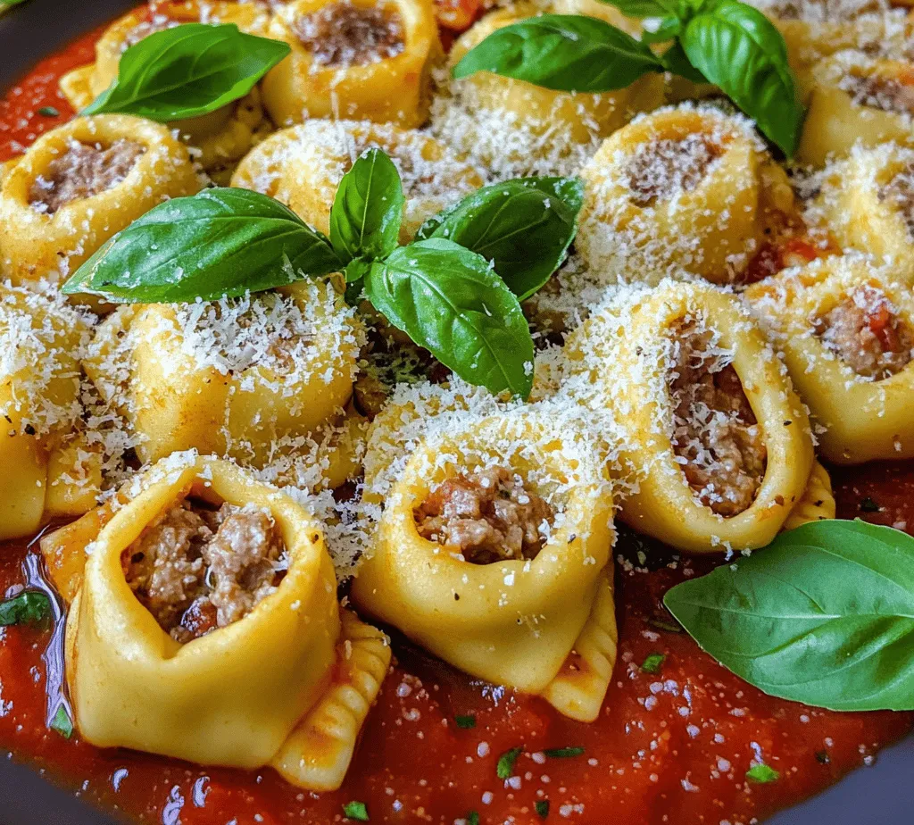 When it comes to Italian cuisine, few dishes can compete with the comforting embrace of homemade tortellini. The Beef & Parmesan Tortellini Extravaganza is a perfect illustration of this culinary art, offering a delightful marriage of flavors and textures that will captivate anyone at the dinner table. This dish is not just a meal; it’s an experience—a hearty and savory pasta stuffed with a rich beef and cheese filling, enveloped in tender, pillowy dough. Each bite promises a burst of flavor that brings together traditional Italian cooking and the warmth of family gatherings.