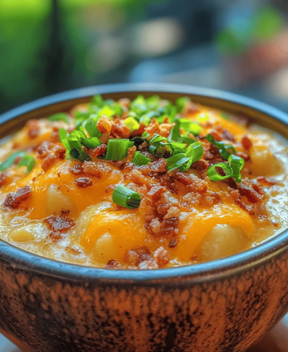 To achieve the perfect base for your Classic Old Fashioned Loaded Potato Soup, the way you cook your potatoes is crucial. Start by peeling and dicing your potatoes into uniform pieces, about one-inch cubes. This ensures that they cook evenly. You can choose to boil or simmer your potatoes, both of which are effective methods for achieving optimal tenderness.