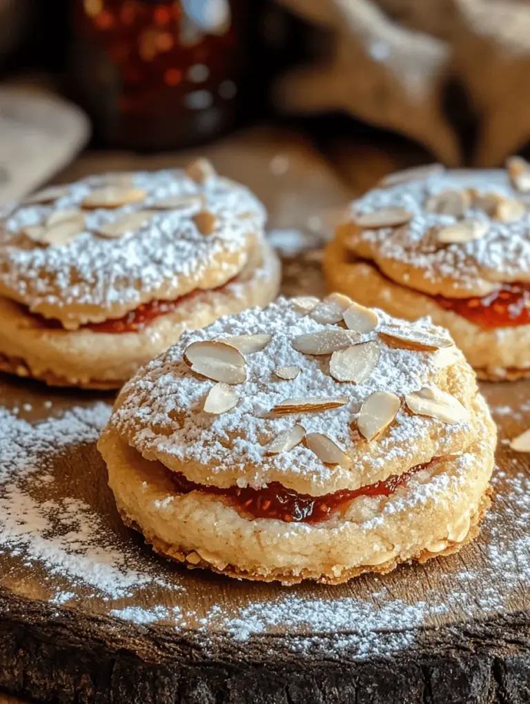 Raspberry-Filled Almond Snow Cookies are a delightful fusion of textures and flavors that will tantalize your taste buds. These cookies boast a unique combination of nutty almond, sweet raspberry jam, and a delicate sweetness that makes them a stand-out treat for any occasion. Whether you’re celebrating the holidays, hosting a casual gathering, or simply indulging in a sweet snack, these cookies are sure to impress.