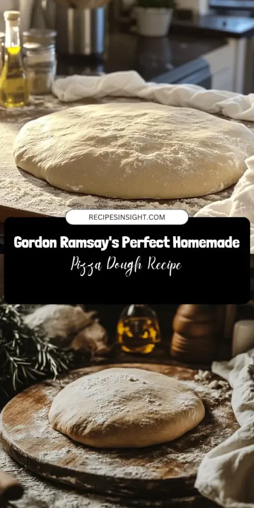 Discover the joy of making your own pizza with Gordon Ramsay's homemade pizza dough recipe! This guide walks you through the essential ingredients and techniques needed to create a perfectly chewy crust that rivals any pizzeria. From mixing and kneading to rising and baking, each step is simple and rewarding. Get ready to impress your friends and family with a delicious homemade pizza crafted to your taste. Enjoy every bite! #PizzaDough #HomemadePizza #CookingAtHome #GordonRamsay #FoodieLove