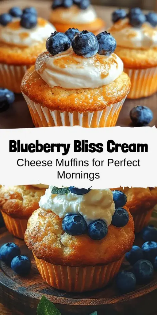 Start your day sweetly with Blueberry Bliss Cream Cheese Muffins! This delightful breakfast treat features a perfect blend of juicy blueberries and creamy cream cheese, creating a blissful flavor experience. Ideal for any time of day, these muffins are fluffy, flavorful, and easy to make. Whether you enjoy them warm from the oven or as a snack, they’re sure to delight your taste buds. Elevate your baking game today! #BlueberryMuffins #CreamCheese #BreakfastTreats #BakingLove #DeliciousRecipes